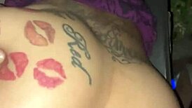 lightskin ebony stepsister cheats outside 😈