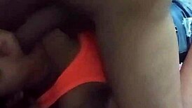 Stepdaughter gives blowjob to father-in-law for permission to go out