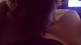 Horny amateur gets her pussy eaten in reverse POV