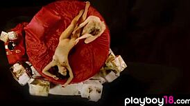 Teen Blondie Cody Renee Massages Asian Lover Oceannea Piele Gently