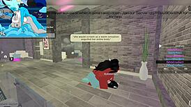 Demon Pounds Huge Futa Cock