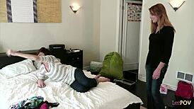 Taking the chance, wanna see me eat ass and finger this blonde rough?