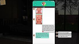 Being a dik in sexy outfit with big tits porn