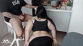 Scarlett's compilation of deep blowjobs and ass licking