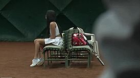 anissa kate gets anal fucked on tennis court
