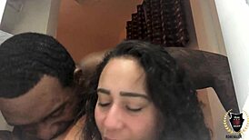 Man, Latina Jaylene Rio’s plump pussy gets slammed by Rome Major!