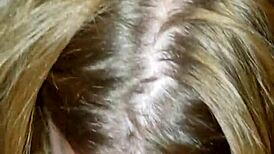 The Husband Busts a Creampie in His Wife's Fat Pussy with Her Big Ass