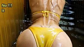 Riding in leather and latex outdoors, doggystyle fun 😈