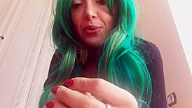 The sexy giantess really is very hungry for you