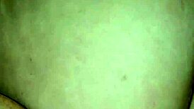 The Husband Busts a Creampie in His Wife's Fat Pussy with Her Big Ass