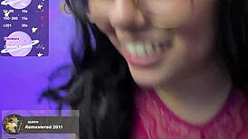 Latina secretary rides in cowgirl for cum on ass