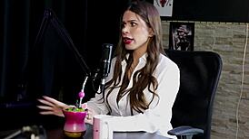 Man, faz domina��o got me wild with this fetish of men dressing as women, it's a whole diff vibe - Pati Ferraz on Sheer Red