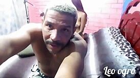 I'm that curious blonde, riding his cock in cowgirl and getting my pussy pounded