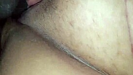 Cuckold husband films Karina moaning loud with huge homemade BBC