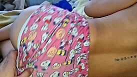 waking up a big-assed latina nicely