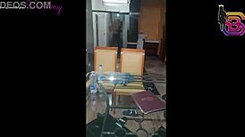 Cuckold's dream: slut wife sucks big black cock and gets her big ass fucked