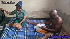 Private lesson with teacher and college girl involves intense discussion and physical activity