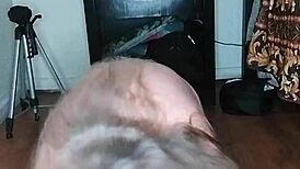 Morning Yoga Session With Hot Milf's Big Tits!