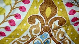 Hot Italian guy jerks huge cock, cums on male ass in jeans!