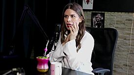 Man, faz domina��o got me wild with this fetish of men dressing as women, it's a whole diff vibe - Pati Ferraz on Sheer Red