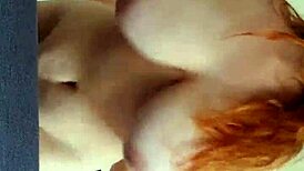 Massive bouncing tits in wild doggystyle action