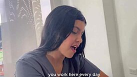 Big Ass Slutty Masseuse Rides And Tastes Bbc - Camila Henao!