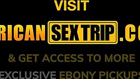 Busty Ebony Woman Encounters Dominating White Tourist In Africa