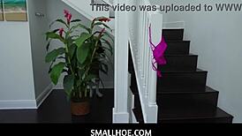 smallhoe tiny latina teen step daughter destroyed by step dad