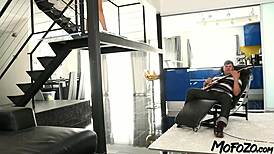 mofozo com - 19 year old amateur fucks her step dad