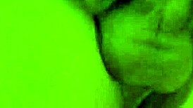 blonde with big tits and shaved pussy gets plowed from behind