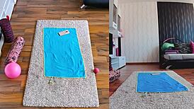 Dual Cam Naked Workout Ass Worshiping