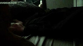 She gives a disrespectful blowjob to the cock