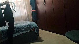 My stepdad and friend fuck me with cum on ass