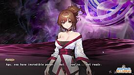 Ep21 finale manari vs gyorei - half-demon shinobi showdown.