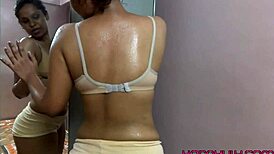 Lily, the Indian pornstar, has sex after workout showing her huge tits and ass