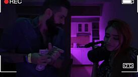 Yaira masturbates solo with big natural tits and ass