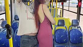 Student Gets Groped by Old Man on Public Bus