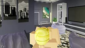 cute blonde with big ass wants attention in homemade video