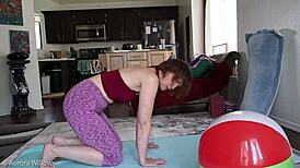 the wife teaches her husband a lesson with her big ass