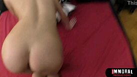 angelika grays and matt birds had a twisted valentine's day threesome.