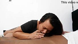 Hot Stepsister Gets Fucked On The Stairs By Her Boss