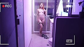 Yaira masturbates solo with big natural tits and ass