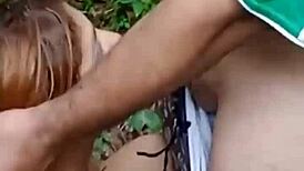 sucking the guide's dick?