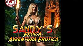 Wow, Sandys Eroica Avventura Erotica With Milf Cosplay And Blowjob!