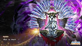 Ep21 finale manari vs gyorei - half-demon shinobi showdown.