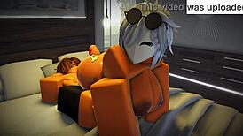 hey, wanna see this roblox slut pumped full of cream?