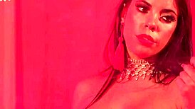 I watch Megan Fiore squirt after rough pounding with monster cock