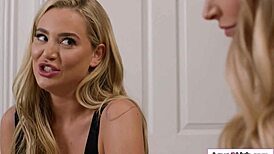 I'm so excited my busty colleague wants to finger and lick my hairless pussy during lunch, with masturbation and sucking.