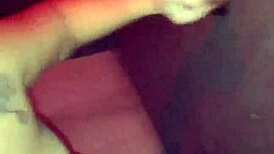 Redhead newbie gets facial from two old men at gloryhole swing house