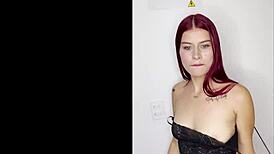 emotional first time for red head latina slut in porn casting.